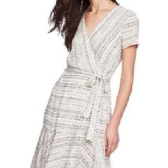 1. State Tribal Print Midi‎ Wrap Dress - 6 NWT - Picture 4 of 14